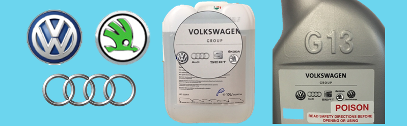 Volskwagen Golf Polo Tiguan and all other VW models must use VW specified fluids